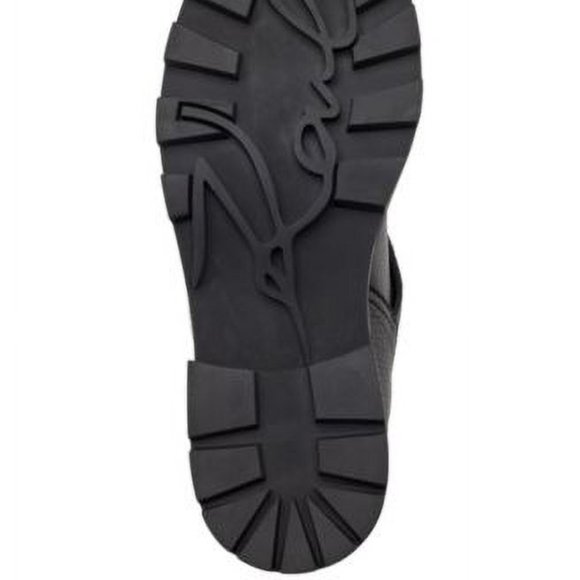 Authentic Karl Lagerfeld Black Moto Boots 6 - Picture 4 of 5